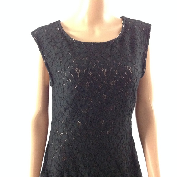 Hazel Women's Sheath Dress Black Size M Super Cute - Picture 2 of 7